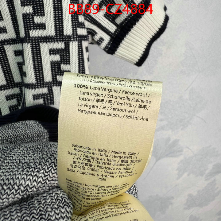 Clothing-Fendi fake designer ID: CZ4884 $: 89USD
