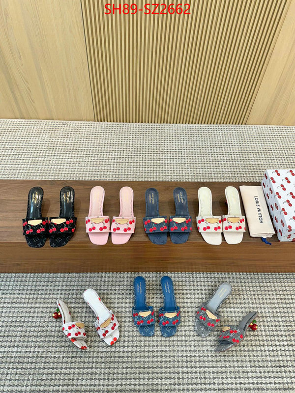 Women Shoes-LV the quality replica ID: SZ2662 $: 89USD