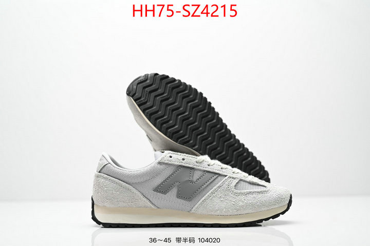 Men Shoes-New Balance where can you buy replica ID: SZ4215 $: 75USD