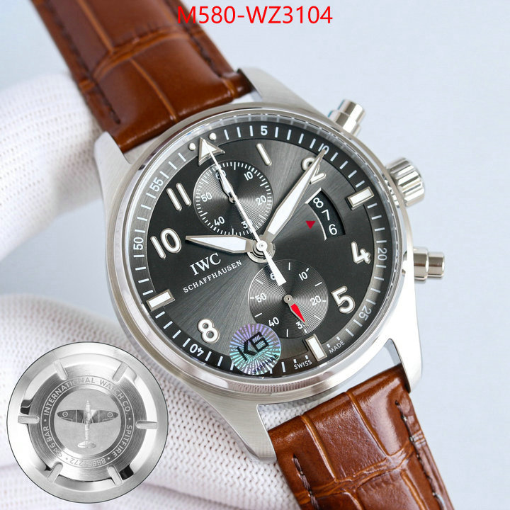 Watch(TOP)-IWC what's the best place to buy replica ID: WZ3104 $: 580USD