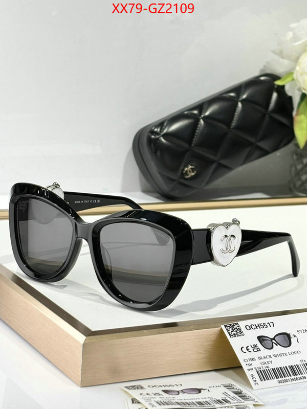 Glasses-Chanel where quality designer replica ID: GZ2109 $: 79USD