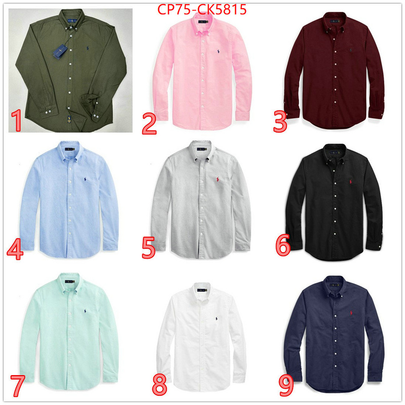 Clothing-Ralph Lauren from china 2024 ID: CK5815 $: 75USD