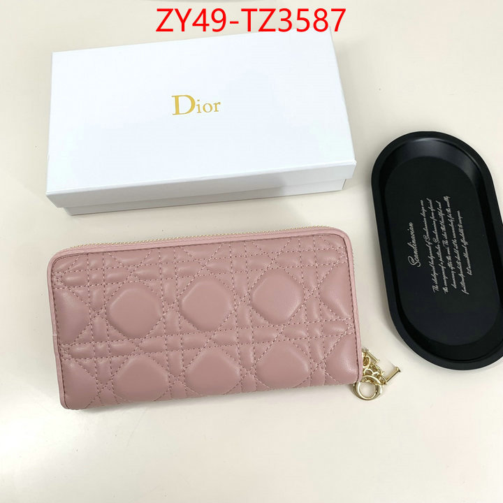 Dior Bags(4A)-Wallet- top quality replica ID: TZ3587 $: 49USD,