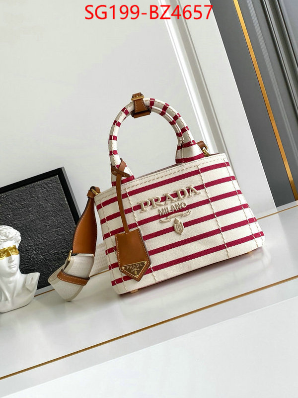 Prada Bags(TOP)-Handbag- perfect ID: BZ4657 $: 199USD,