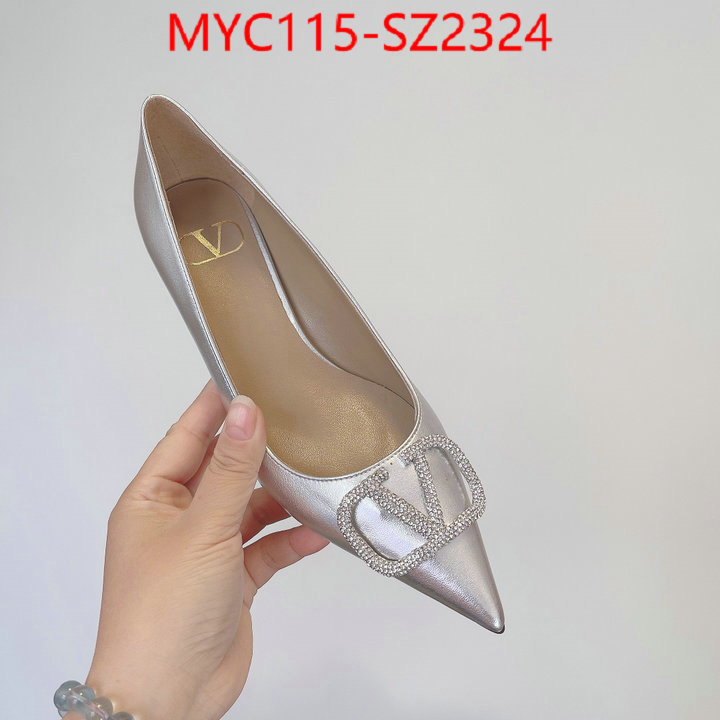 Women Shoes-Valentino top fake designer ID: SZ2324 $: 115USD
