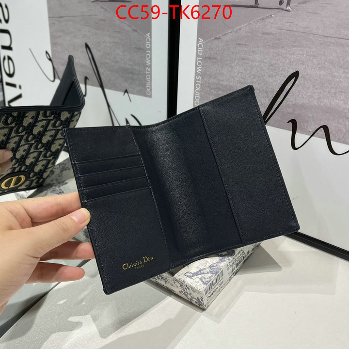 Dior Bags(TOP)-Wallet- can you buy knockoff ID: TK6270 $: 59USD,
