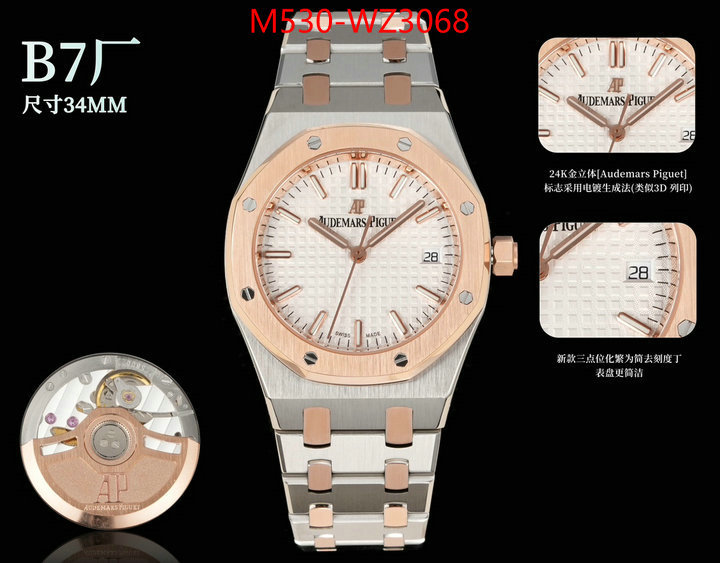 Watch(TOP)-Audemars Piguet luxury cheap replica ID: WZ3068 $: 530USD-shoes yupoo Watch(TOP)-Audemars Piguet luxury cheap replica ID: WZ3068 $: 530USD