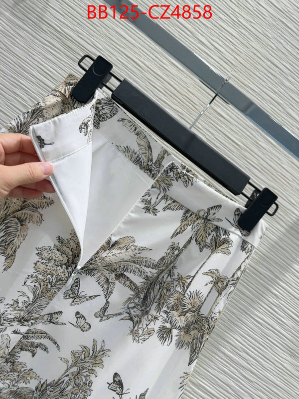 Clothing-Dior highest quality replica ID: CZ4858 $: 125USD