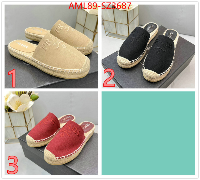 Women Shoes-Prada best fake ID: SZ3687 $: 89USD