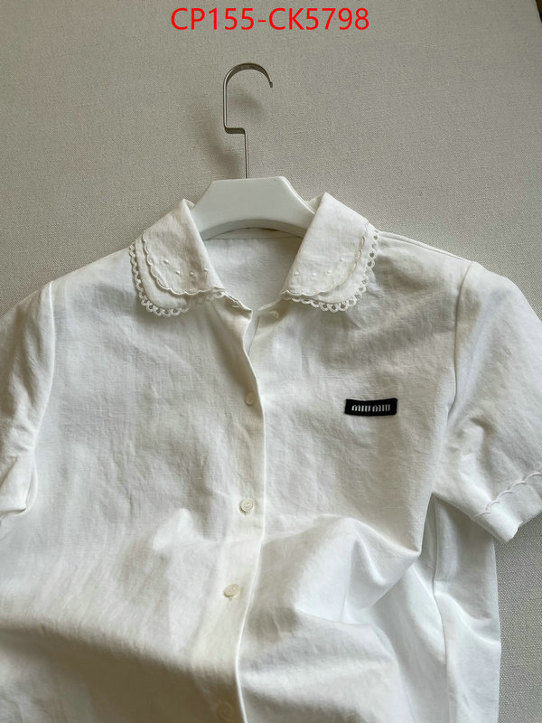 Clothing-MIU MIU the highest quality fake ID: CK5798 $: 155USD