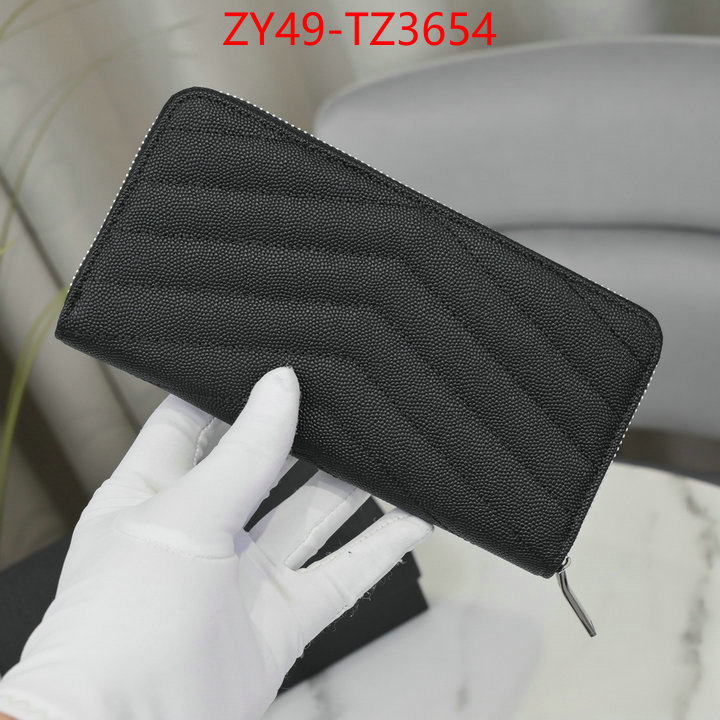YSL Bags(4A)-Wallet- shop cheap high quality 1:1 replica ID: TZ3654 $: 49USD,