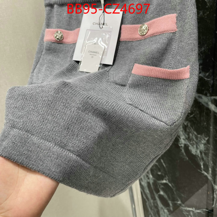 Clothing-Chanel buy the best replica ID: CZ4697 $: 95USD