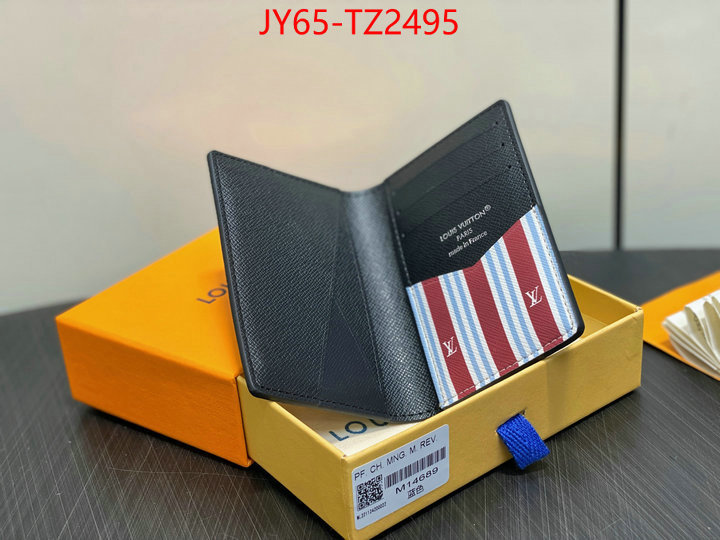 LV Bags(TOP)-Wallet outlet sale store ID: TZ2495 $: 65USD,