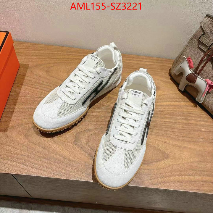 Men Shoes-Hermes fashion designer ID: SZ3221 $: 155USD