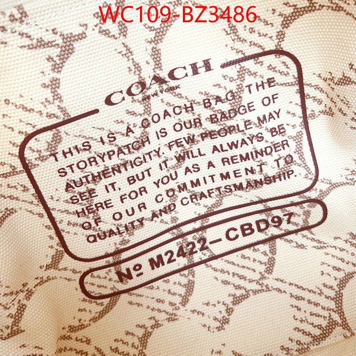 Coach Bags(4A)-Backpack- sell online ID: BZ3486 $: 109USD,