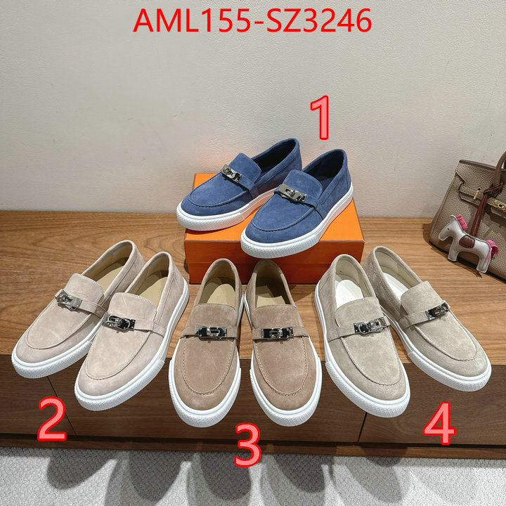 Men Shoes-Hermes replica wholesale ID: SZ3246 $: 155USD