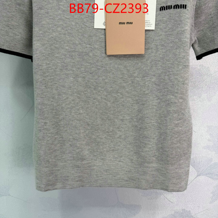 Clothing-MIU MIU is it ok to buy replica ID: CZ2393 $: 79USD