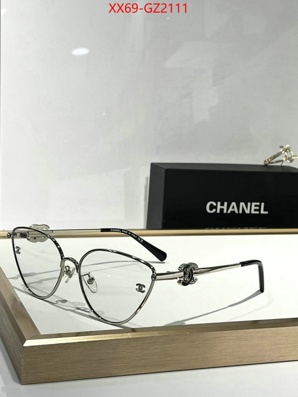 Glasses-Chanel aaaaa+ replica designer ID: GZ2111 $: 69USD