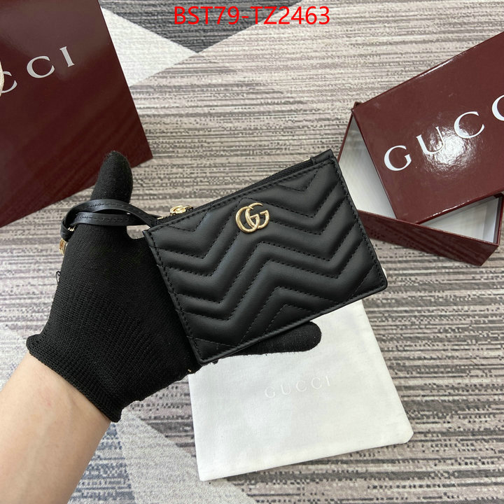 Gucci Bags(TOP)-Wallet- 1:1 clone ID: TZ2463 $: 79USD,