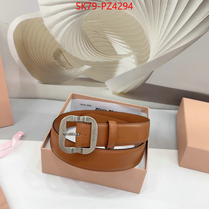 Belts-MIU MIU where can i buy ID: PZ4294 $: 79USD