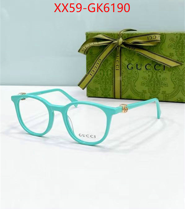 Glasses-Gucci sell high quality ID: GK6190 $: 59USD