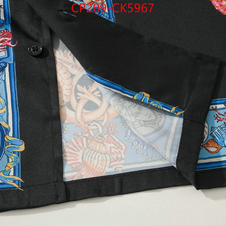 Clothing-Versace fashion replica ID: CK5967 $: 209USD