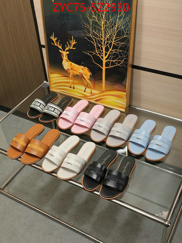 Women Shoes-Dior shop the best high authentic quality replica ID: SZ2930 $: 75USD