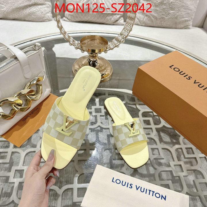 Women Shoes-LV high quality replica designer ID: SZ2042 $: 125USD