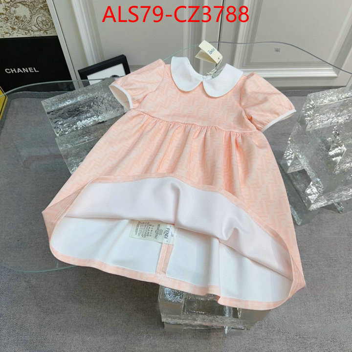 Kids clothing-Fendi shop the best high quality ID: CZ3788 $: 79USD