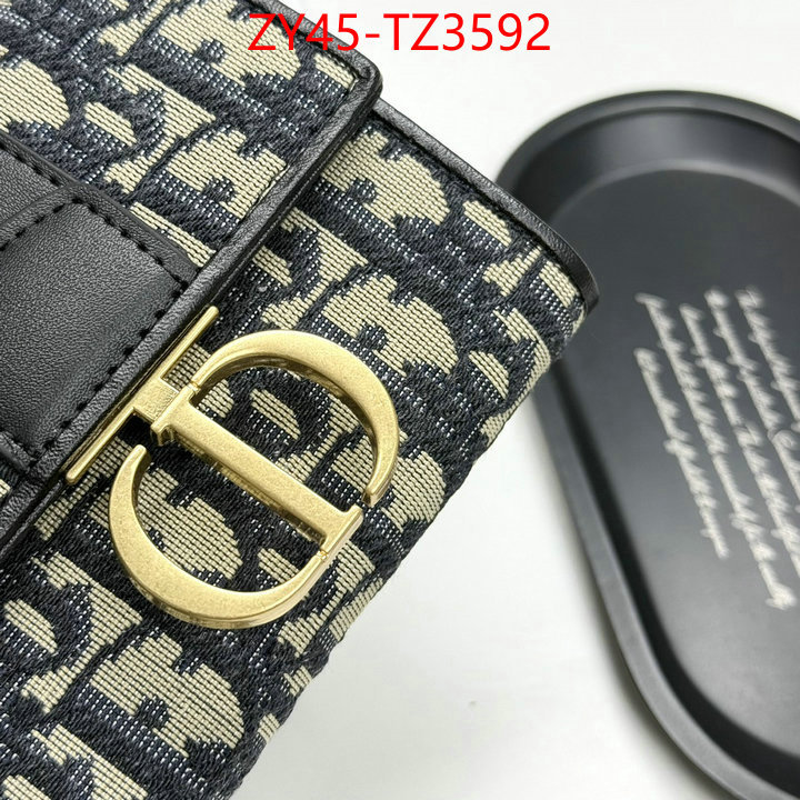 Dior Bags(4A)-Wallet- top quality website ID: TZ3592 $: 45USD,