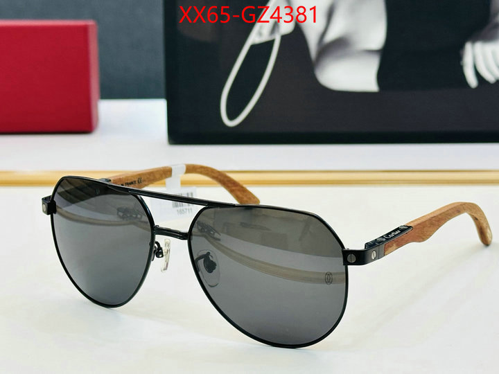 Glasses-Cartier outlet 1:1 replica ID: GZ4381 $: 65USD