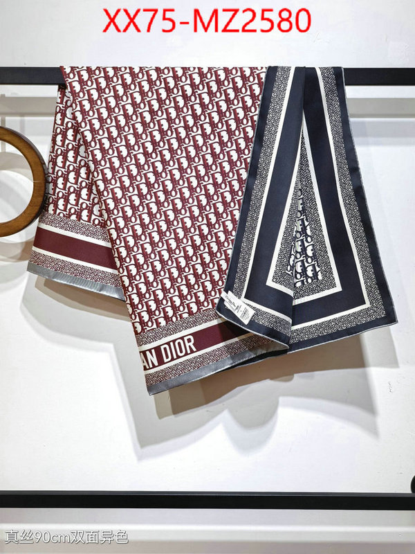 Scarf-Dior best site for replica ID: MZ2580 $: 75USD
