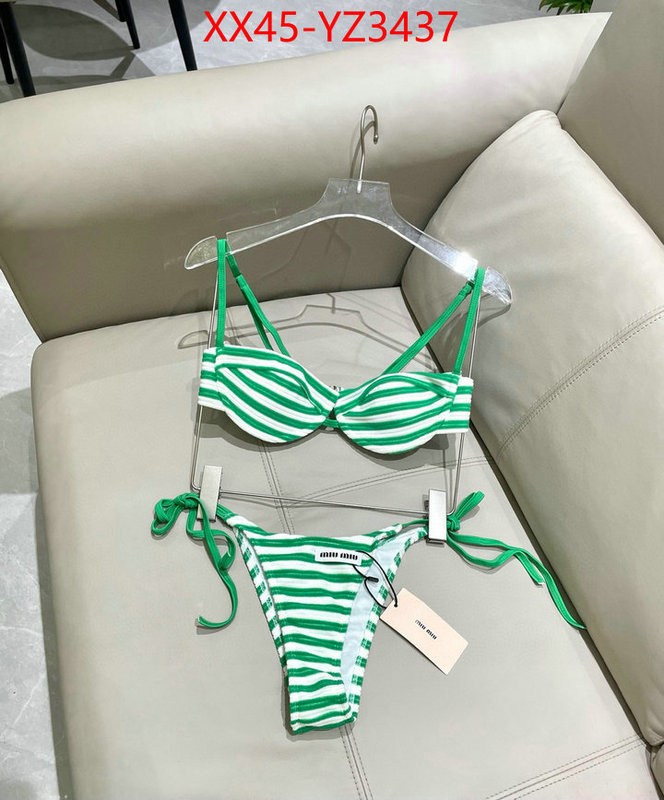 Swimsuit-Miu Miu luxury shop ID: YZ3437 $: 45USD