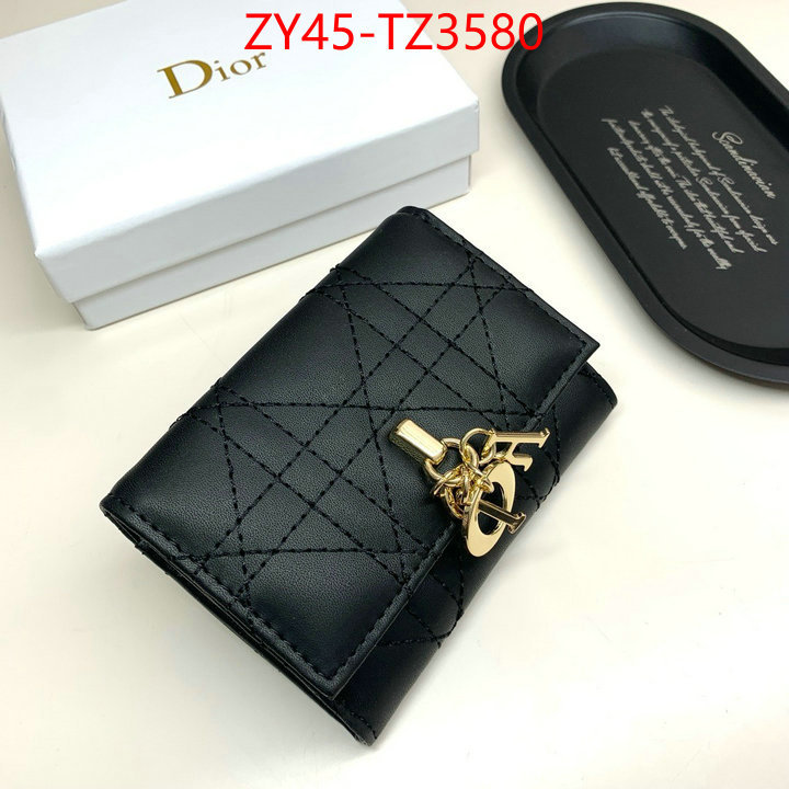 Dior Bags(4A)-Wallet- the quality replica ID: TZ3580 $: 45USD,