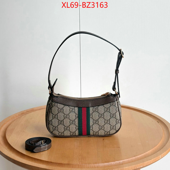 Gucci Bags(4A)-Crossbody- aaaaa replica ID: BZ3163 $: 69USD,