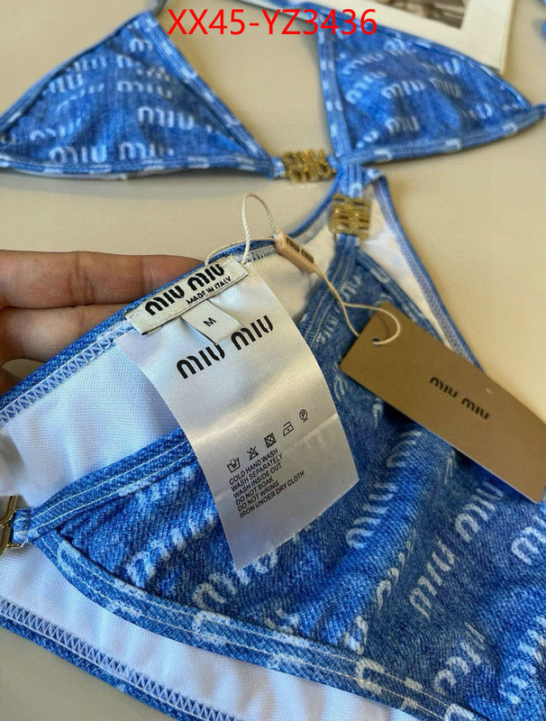 Swimsuit-Miu Miu buy online ID: YZ3436 $: 45USD