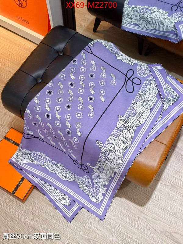 Scarf-Hermes top perfect fake ID: MZ2700 $: 69USD
