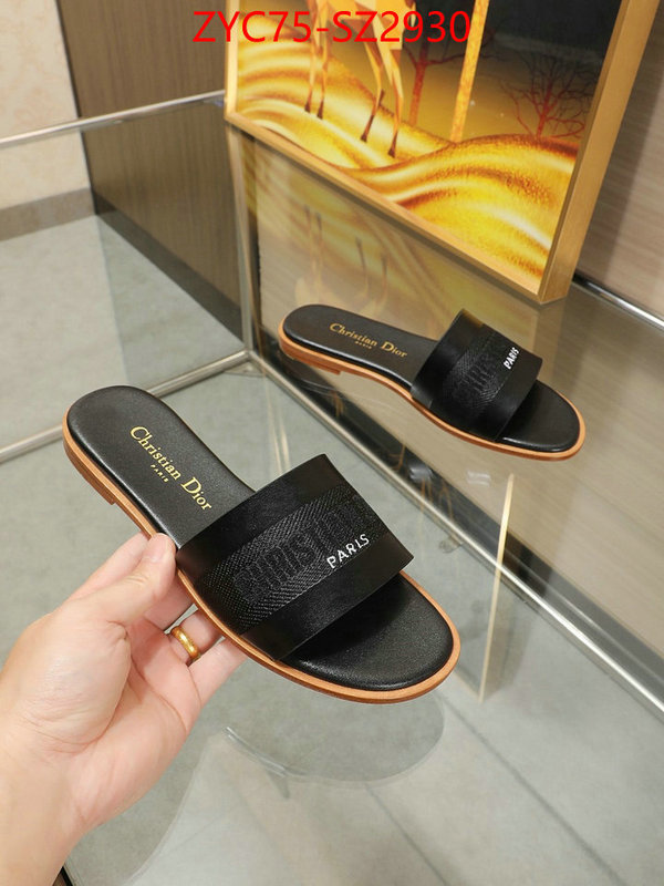 Women Shoes-Dior shop the best high authentic quality replica ID: SZ2930 $: 75USD