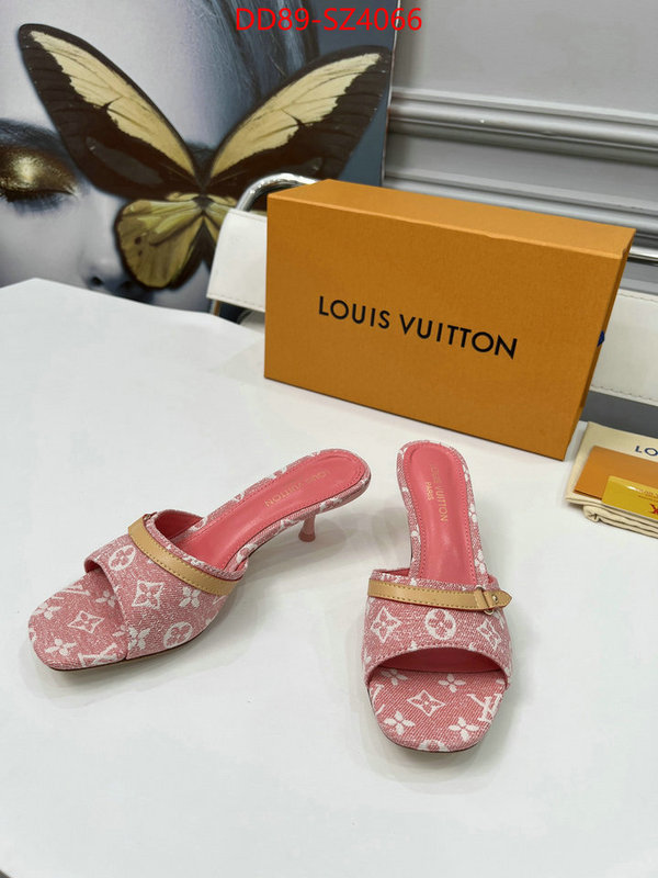 Women Shoes-LV luxury fashion replica designers ID: SZ4066 $: 89USD