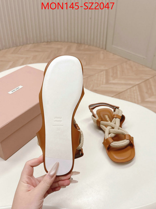 Women Shoes-Miu Miu where can you buy replica ID: SZ2047 $: 145USD
