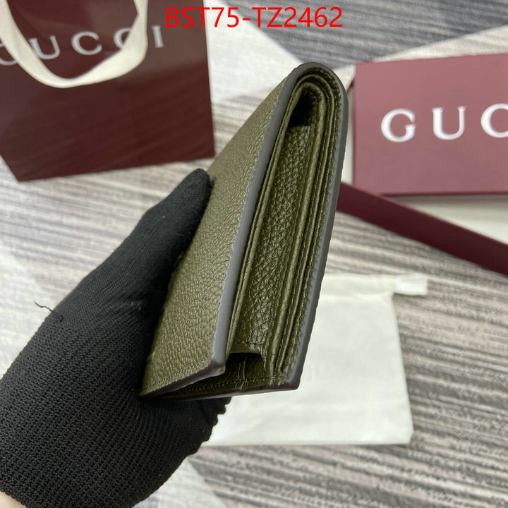 Gucci Bags(TOP)-Wallet- can you buy knockoff ID: TZ2462 $: 75USD,