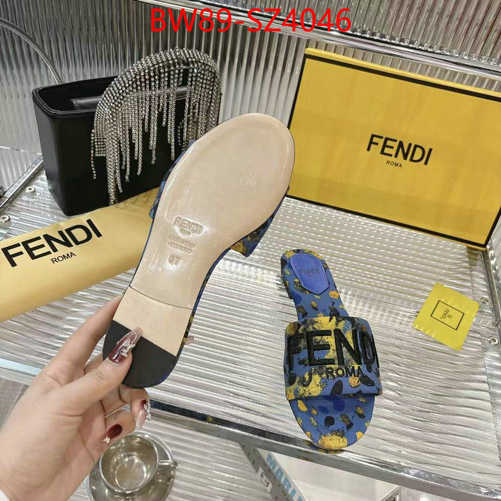 Women Shoes-Fendi replica wholesale ID: SZ4046 $: 89USD