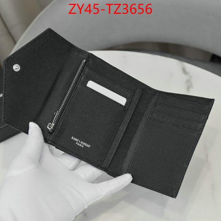 YSL Bags(4A)-Wallet- luxury fake ID: TZ3656 $: 45USD,