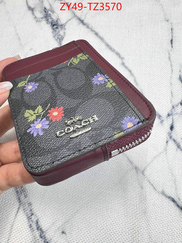 Coach Bags(4A)-Wallet perfect ID: TZ3570 $: 49USD,