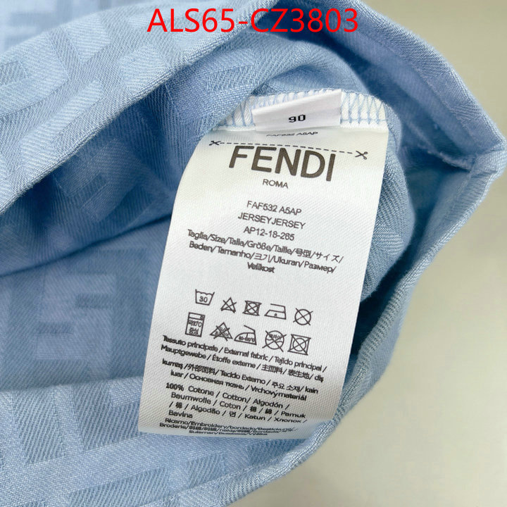 Kids clothing-Fendi is it ok to buy replica ID: CZ3803 $: 65USD