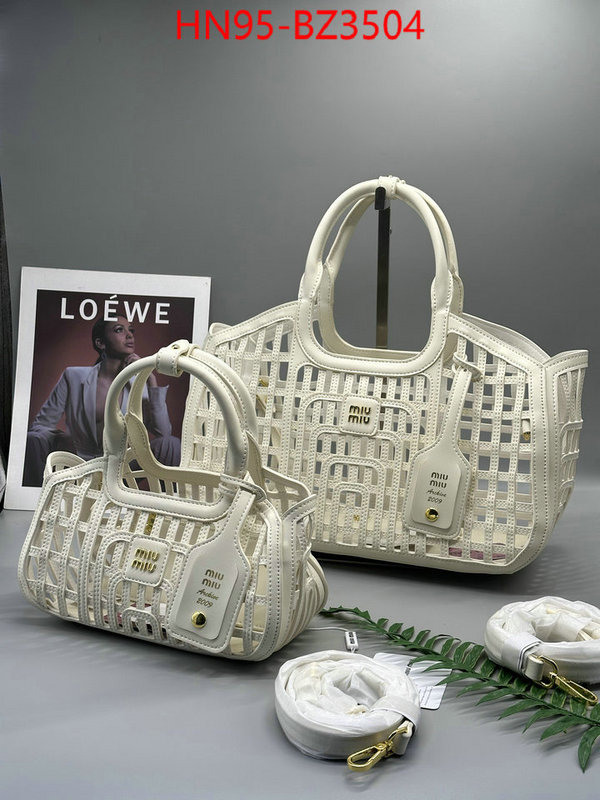 Miu Miu Bags(4A)-Handbag- what is a counter quality ID: BZ3504 $: 95USD,