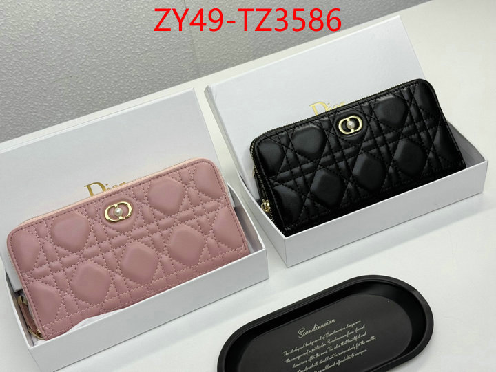 Dior Bags(4A)-Wallet- sell online luxury designer ID: TZ3586 $: 49USD,