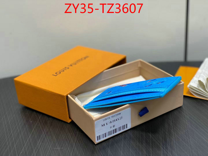 LV Bags(4A)-Wallet top quality fake ID: TZ3607 $: 35USD,