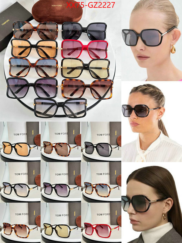 Glasses-Tom Ford practical and versatile replica designer ID: GZ2227 $: 75USD