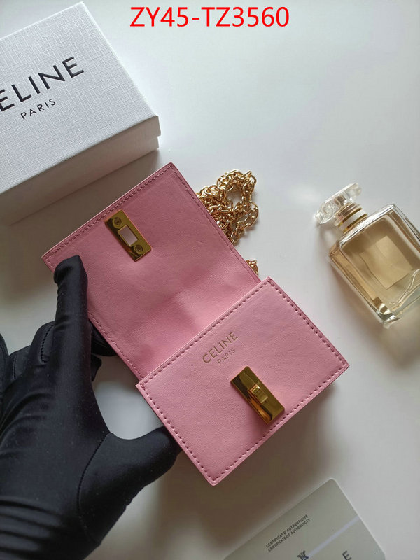 CELINE Bags(4A)-Wallet highest product quality ID: TZ3560 $: 45USD,